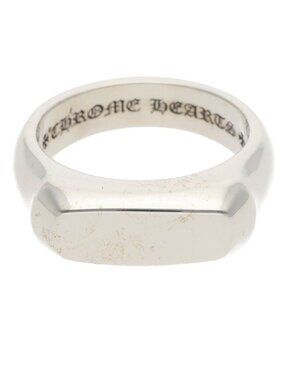 Chrome Hearts Lil PJ Plain Silver Ring